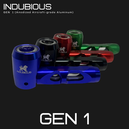 Wholesale Hand Pipes. Smoking Pipes Bulk. Low MOQ Aluminum Pipes with Glass Bowl. INDUBIOUS GEN 1. For Dispos and Smokeshops