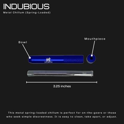METAL CHILLUM BUNDLE - INDUBIOUS